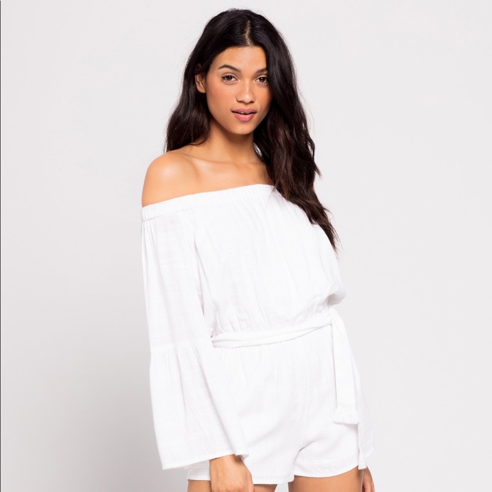 Off the Shoulder Romper